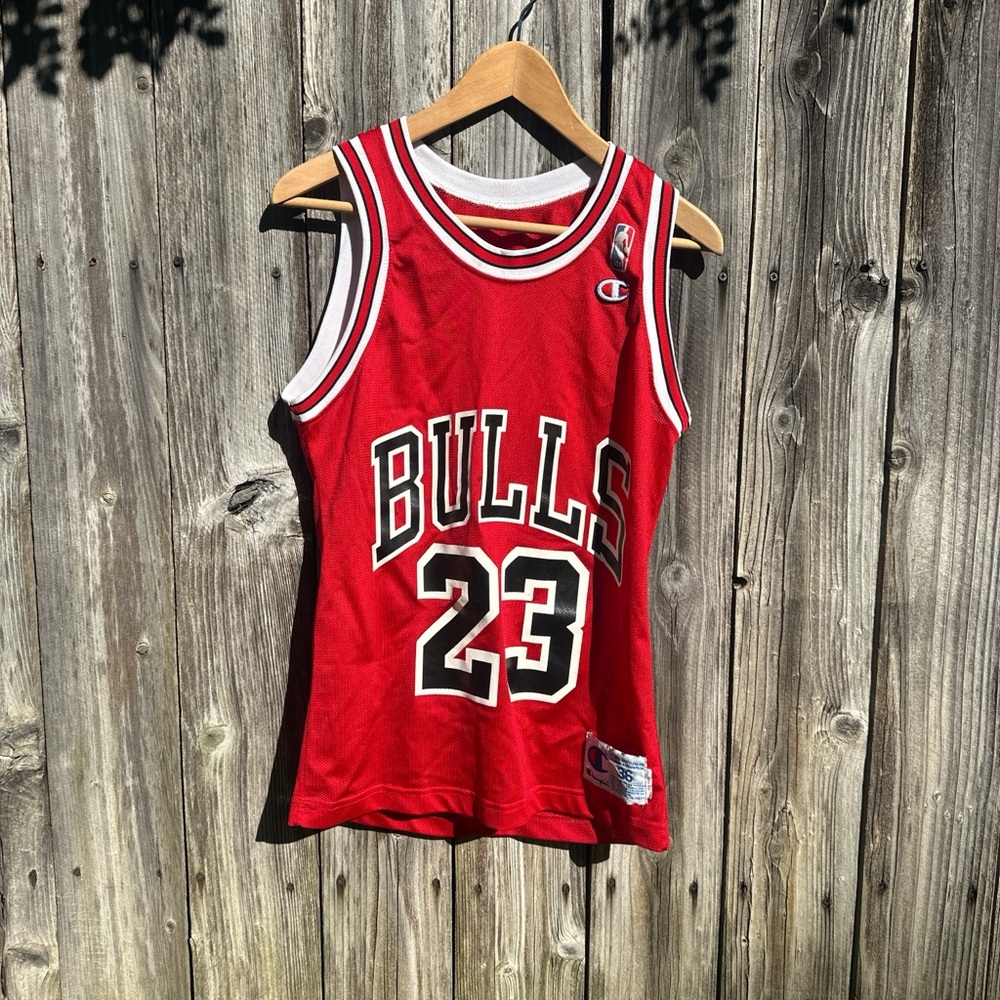 Vintage Champion Michael Jordan Bulls Jersey
